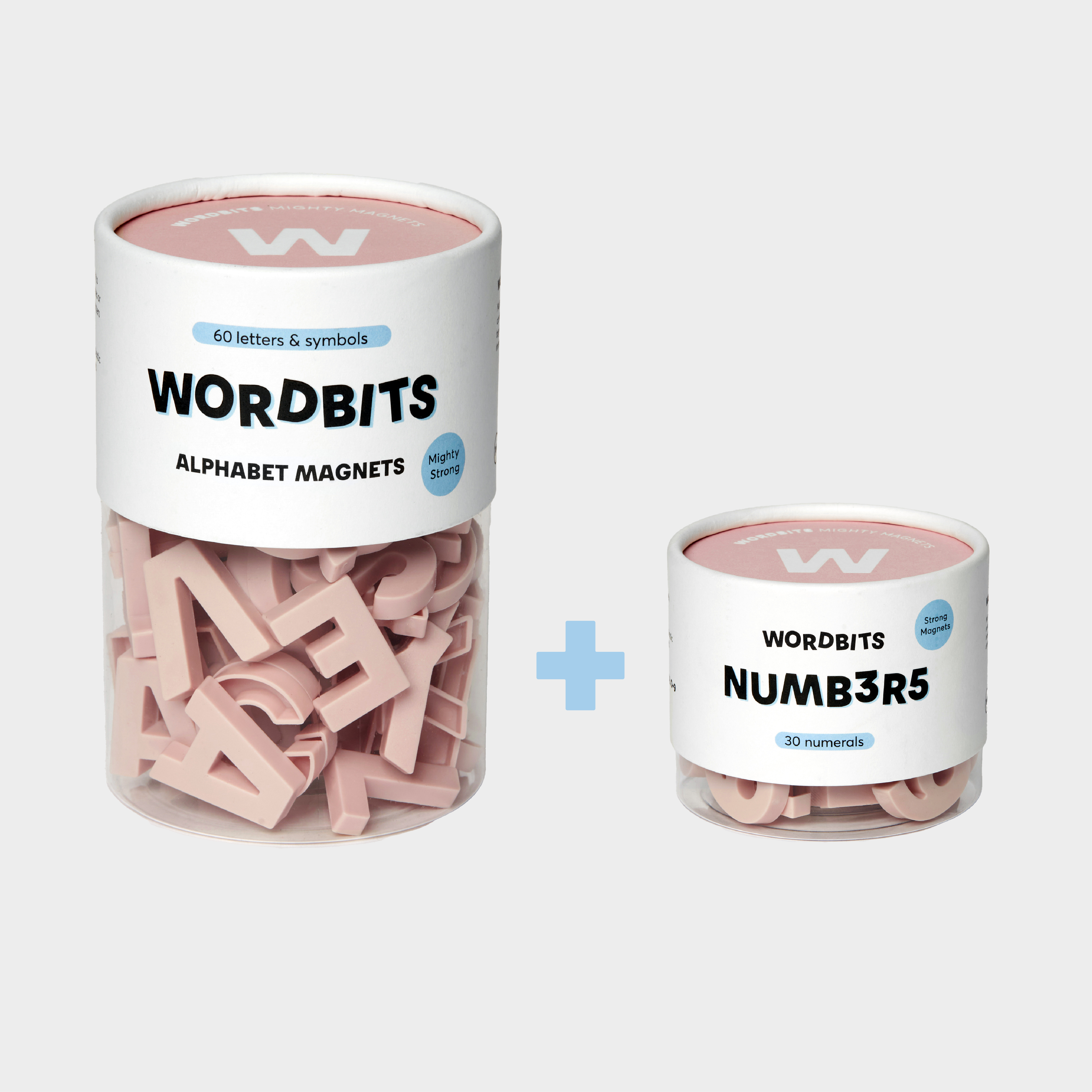 Letter + Number Set in Blush