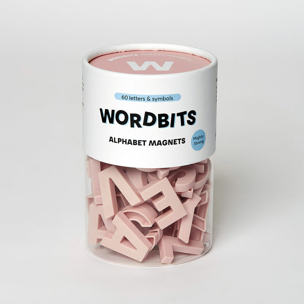 Strong Alphabet Magnets, Blush