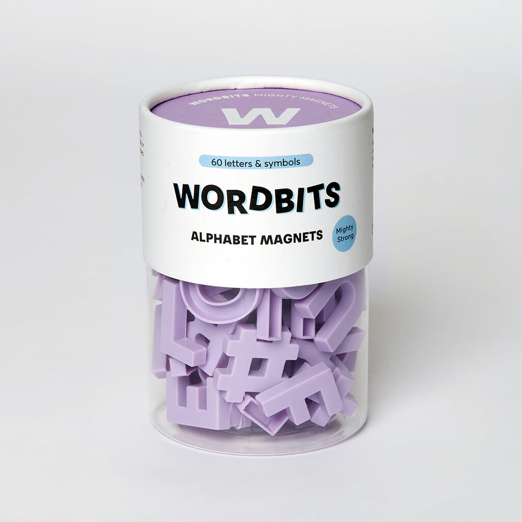 Strong Alphabet Magnets, Grape